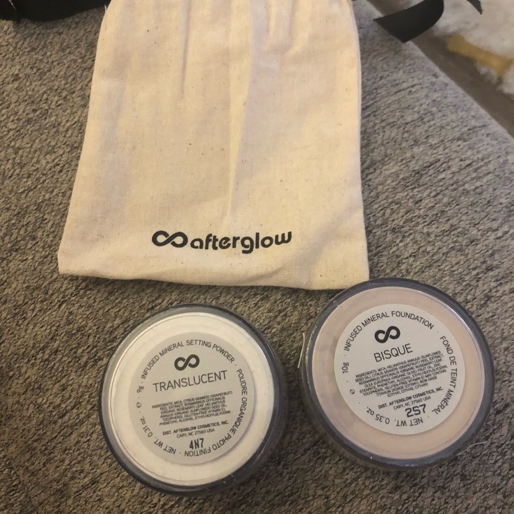 After glow infused minerals